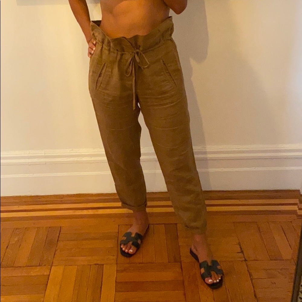 Zara Paper bag pant